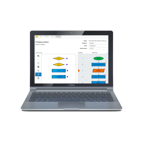 Alluris - Cloud-based test developer for Alluris® universal testing machines (UTMs)